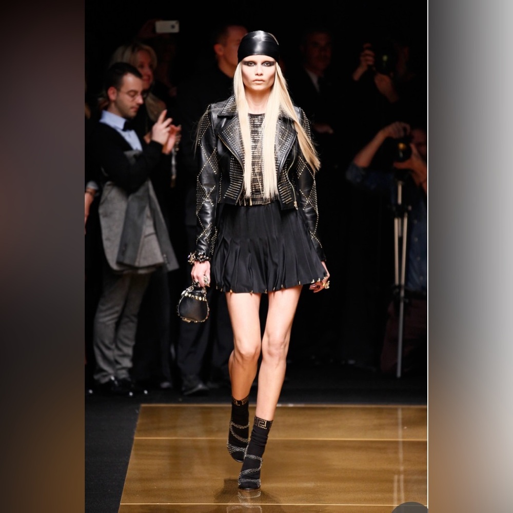 Versace for H&M Leather Biker Jacket - Picture 2 of 9